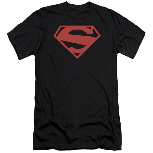 Superman - 52 Red Block-premuim Canvas Adult Slim Fit 30/1 - Black