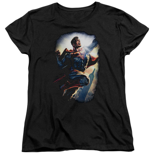 Superman - Ck Superstar - Short Sleeve Womens Tee - Black T-shirt