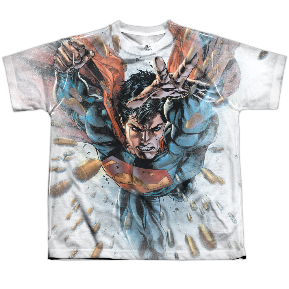 SUPERMAN BULLETS IN THE SKY-S/S YOUTH T-Shirt
