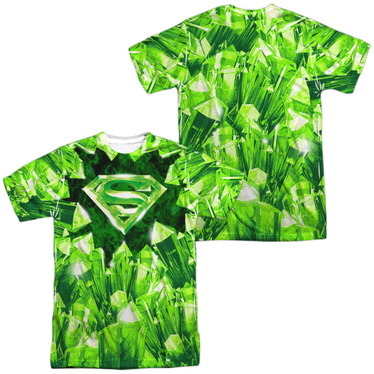 SUPERMAN KRYPTONITE SHIELD (FRONT/BACK PRINT)-S/S ADULT T-Shirt