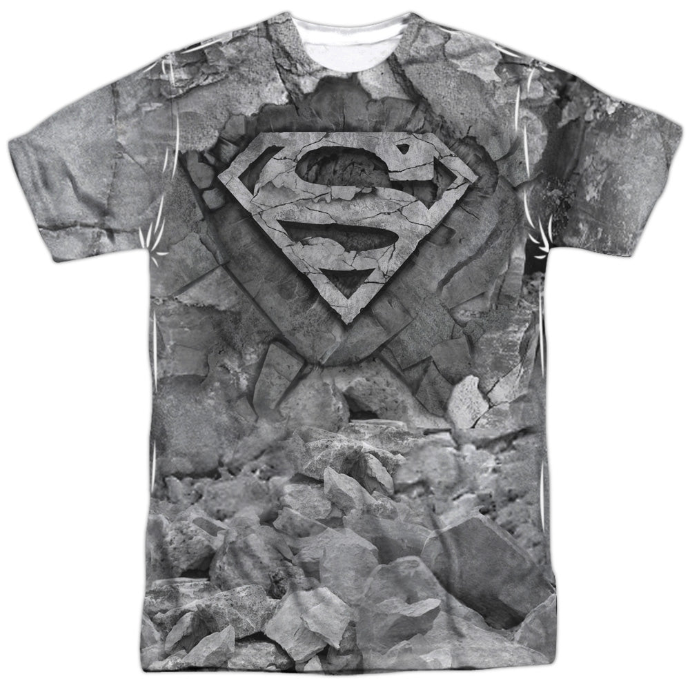 SUPERMAN ROCK & RUMBLE-S/S ADULT T-Shirt