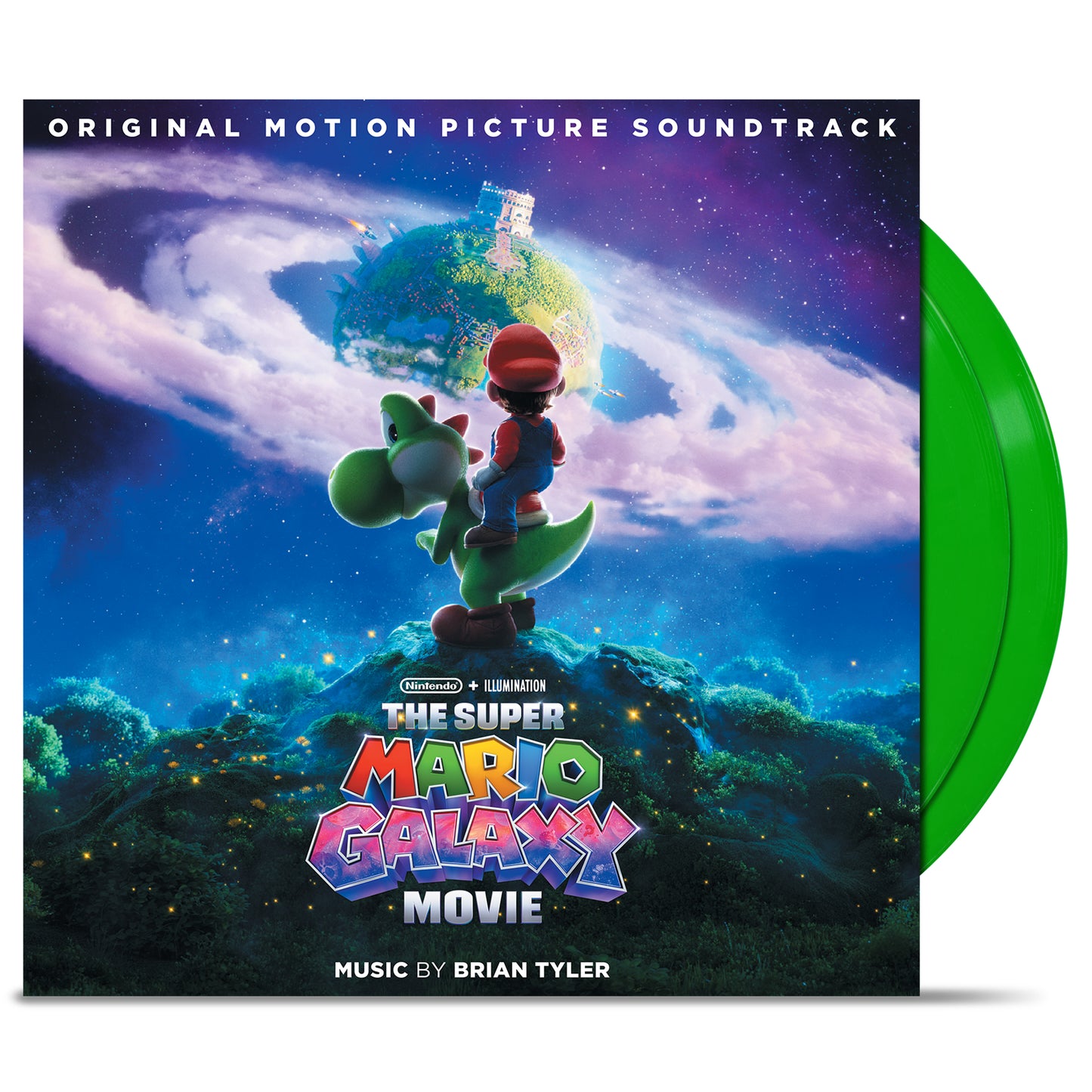 Soundtrack - Super Mario Galaxy Movie Luma Green FYE Exclusive Vinyl