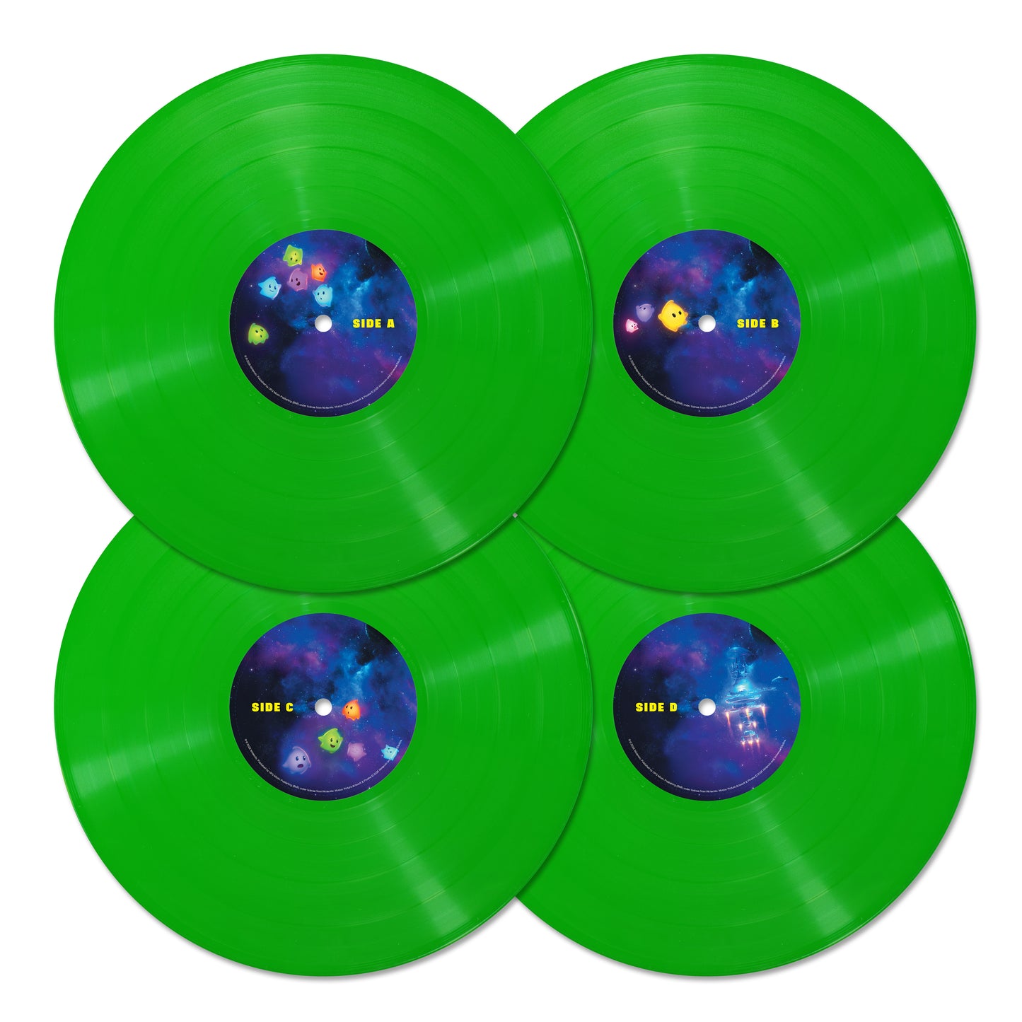 Soundtrack - Super Mario Galaxy Movie Luma Green FYE Exclusive Vinyl