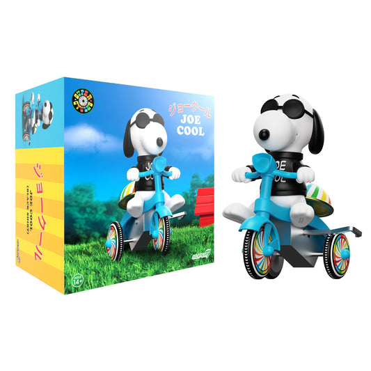 Peanuts Super Cycles - Joe Cool  (Black w/ Blue Trike)