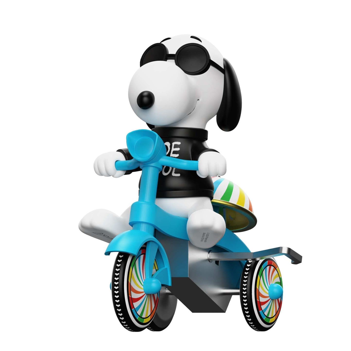 Peanuts Super Cycles - Joe Cool  (Black w/ Blue Trike)