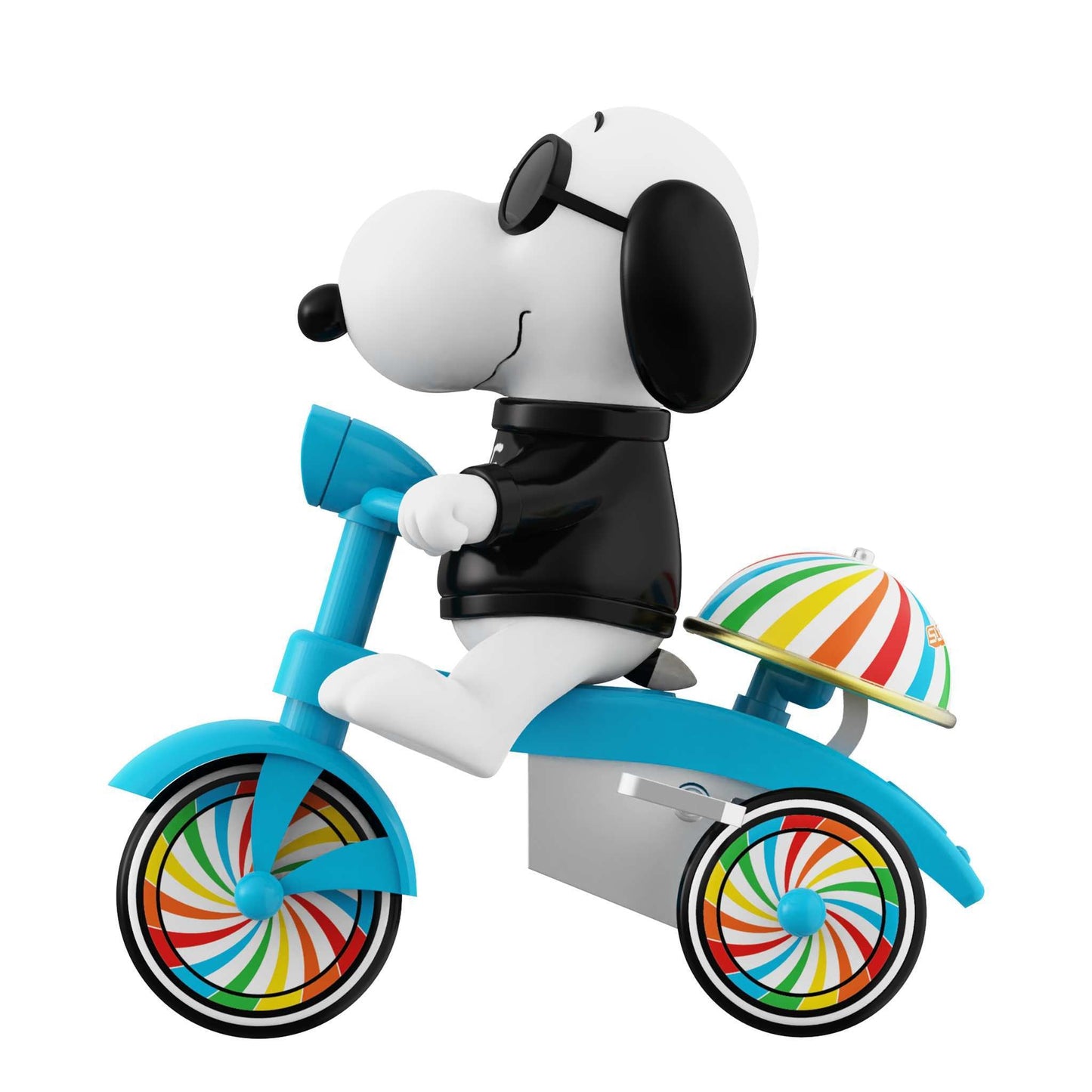 Peanuts Super Cycles - Joe Cool  (Black w/ Blue Trike)