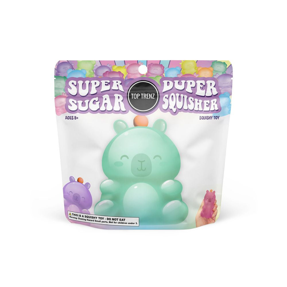 Super Duper Sugar Squisher - Charlie the Capybara (1 Random Color)