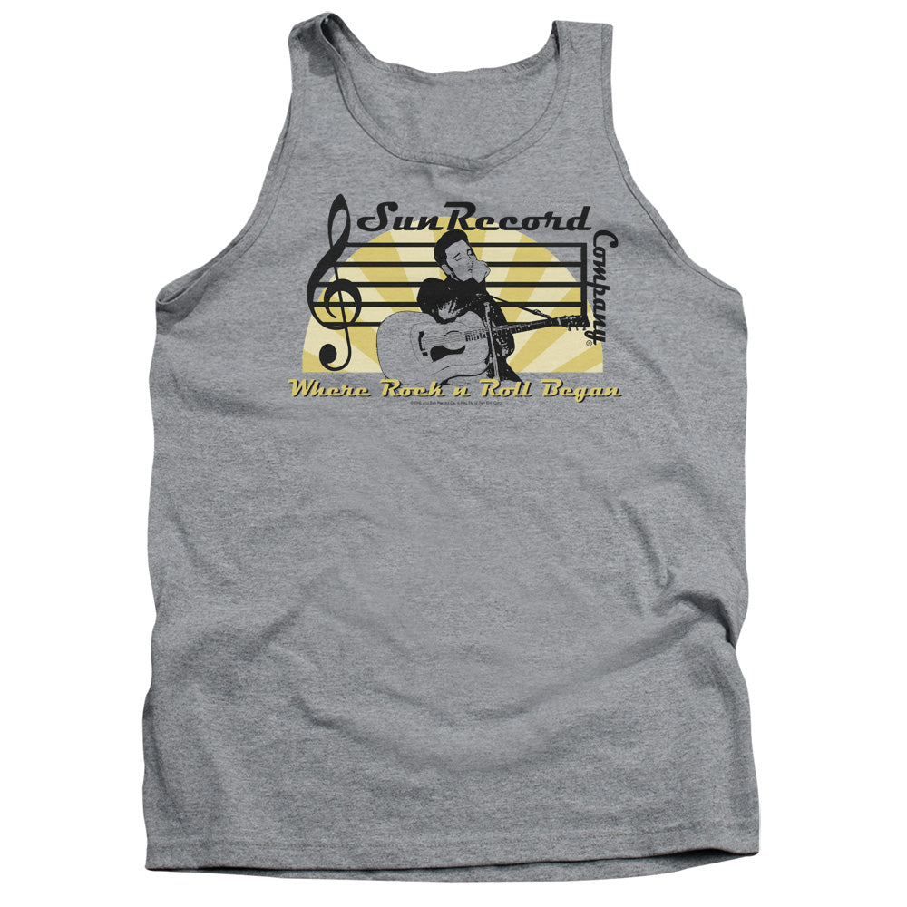 Sun Sun Record Company - Adult Tank - Athletic Heather