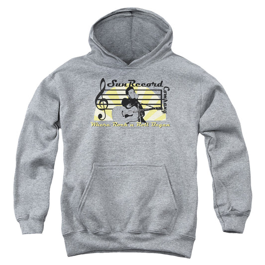 Sun - Sun Record Company - Youth Pull-over Hoodie - Heather