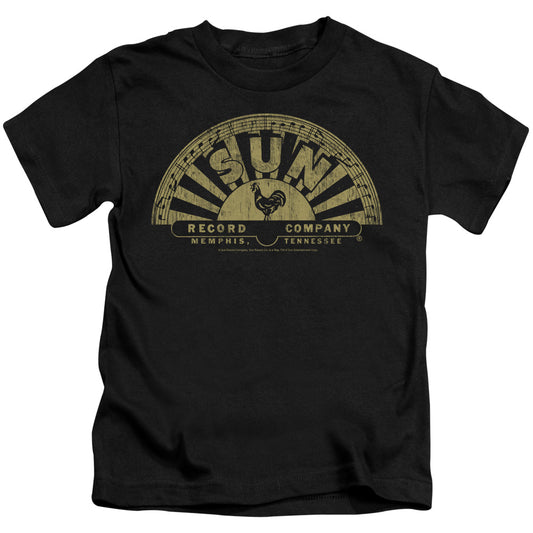 SUN TATTERED LOGO - S/S JUVENILE 18/1 - BLACK - T-Shirt
