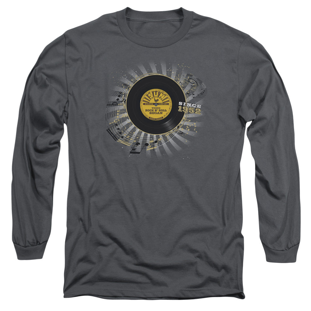 Sun - Established - Long Sleeve Adult 18/1 - Charcoal T-shirt