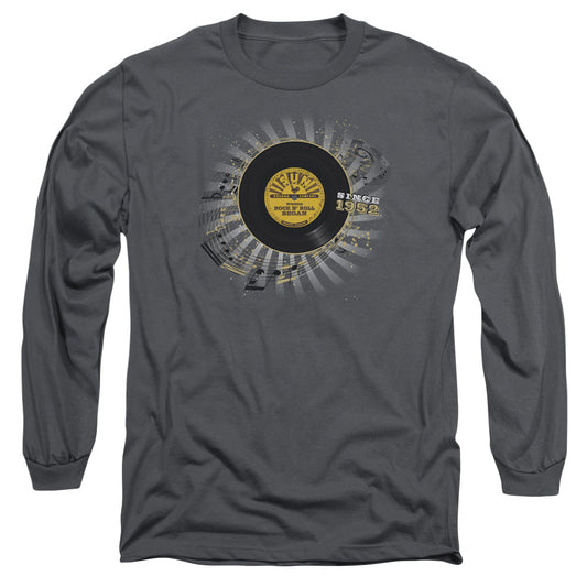 Sun - Established - Long Sleeve Adult 18/1 - Charcoal T-shirt