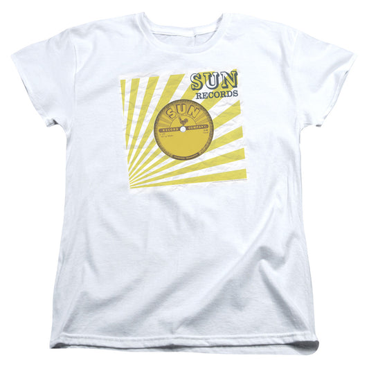 Sun - Fourty Five - Short Sleeve Womens Tee - White T-shirt