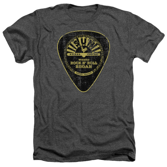 Sun - Guitar Pick - Adult Heather - Charcoal