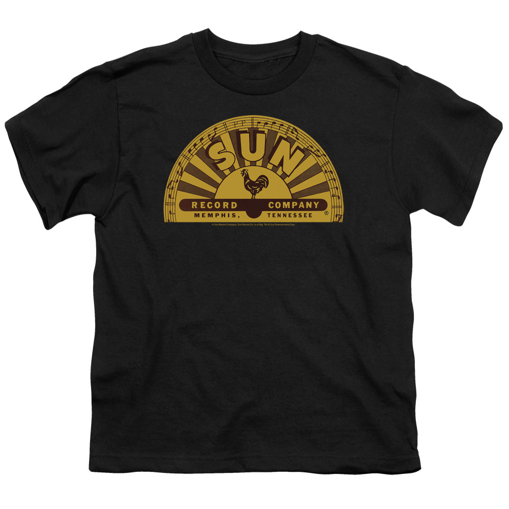 SUN TRADITIONAL LOGO - S/S YOUTH 18/1 - BLACK T-Shirt