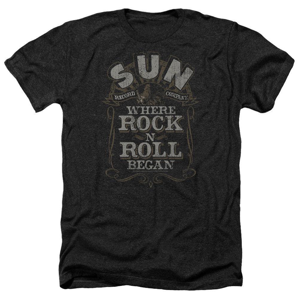 Sun - Where Rock Began - Adult Heather-black