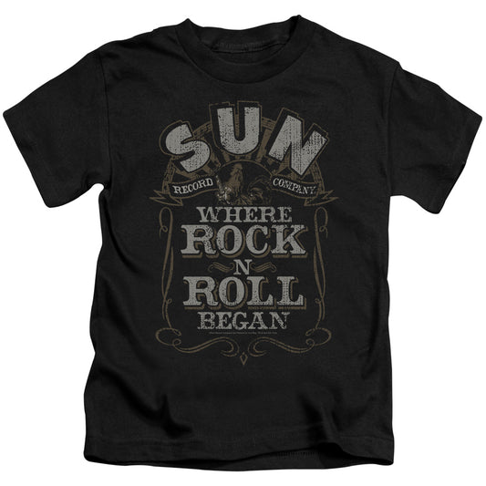 SUN WHERE ROCK BEGAN - S/S JUVENILE 18/1 - BLACK - T-Shirt