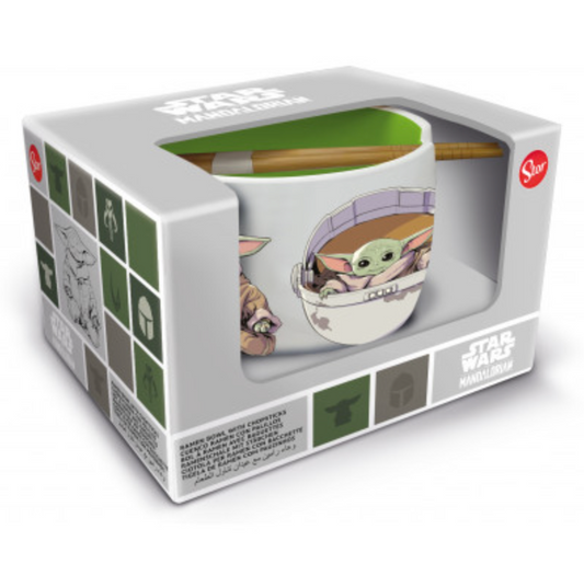 Star Wars: The Mandalorian - Grogu Ramen Bowl with Chopsticks
