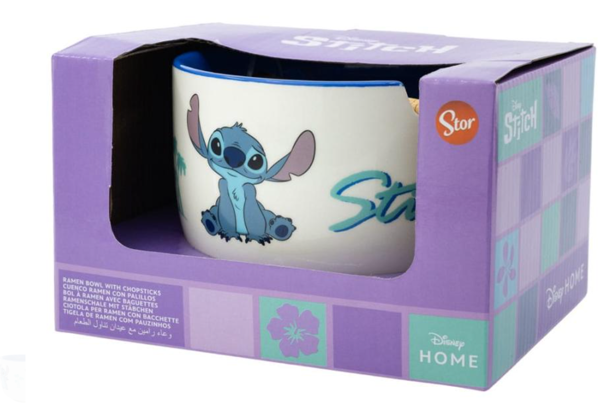 Lilo & Stitch Ramen Bowl with Chopsticks Giftbox