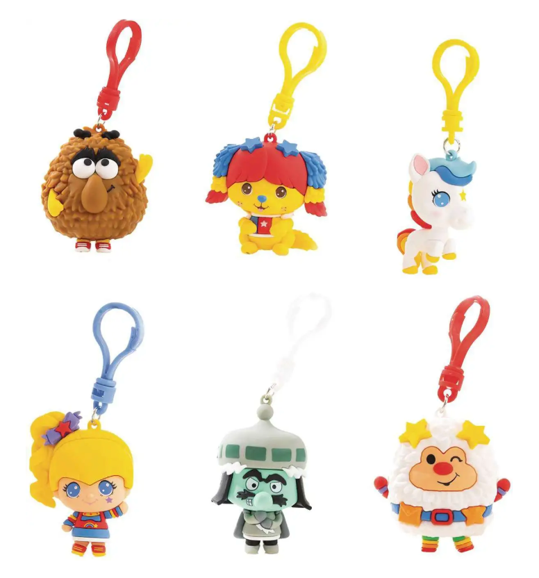 Rainbow Brite Cheebee Backpack Clip 2.5-Inch Mystery Pack [1 RANDOM Figure]