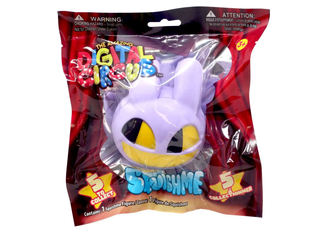 The Amazing Digital Circus Squishme Squishies Mystery Pack [1 RANDOM Figure]