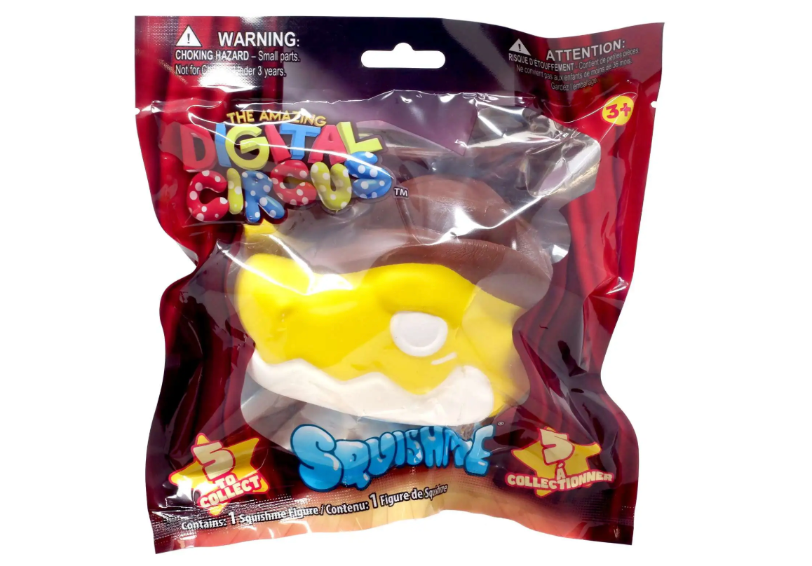 The Amazing Digital Circus Squishme Squishies Mystery Pack [1 RANDOM Figure]