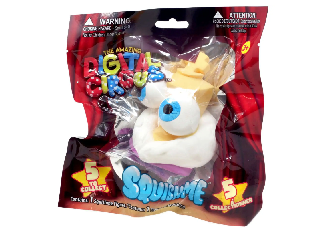 The Amazing Digital Circus Squishme Squishies Mystery Pack [1 RANDOM Figure]