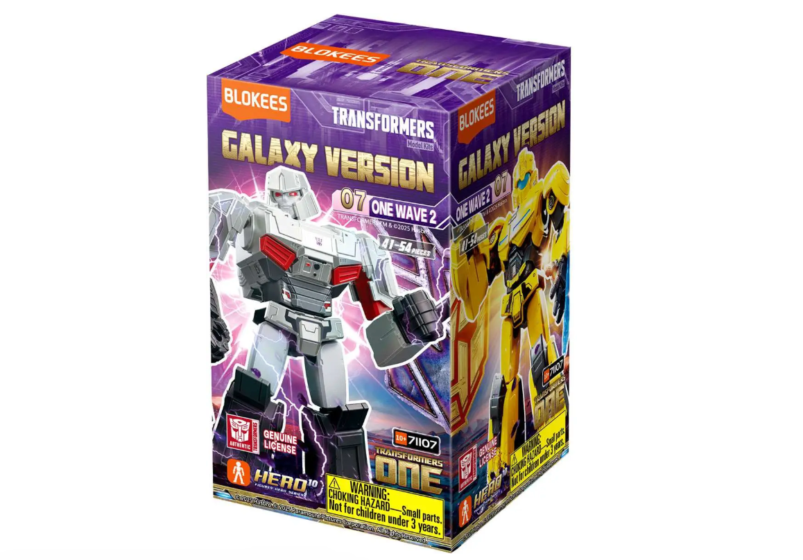Transformers Galaxy Version 07 ONE Wave 2  [1 RANDOM Model Kit Figure]