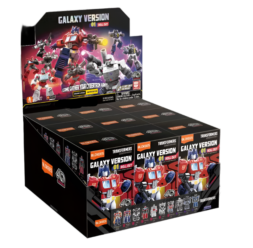 Transformers Galaxy Version 01 Roll Out Mystery Box [1 Model Kit Pack]
