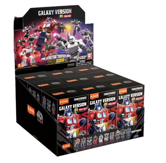 Transformers Galaxy Version 01 Roll Out Mystery Box [1 Model Kit Pack]