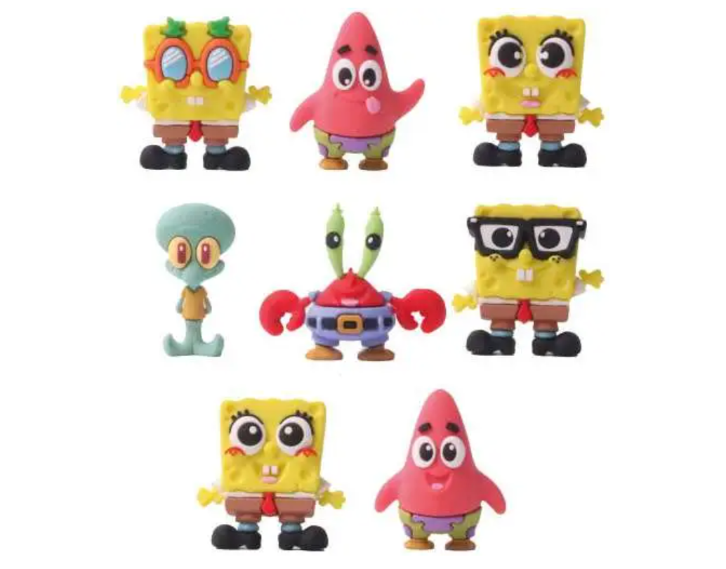 SpongeBob SquarePants 3D Buddies Capsule Figure Blind Mystery Box