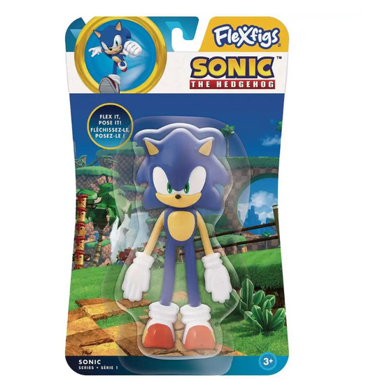 Sonic The Hedgehog Flexfigs Sonic 5-Inch Bendable Figure