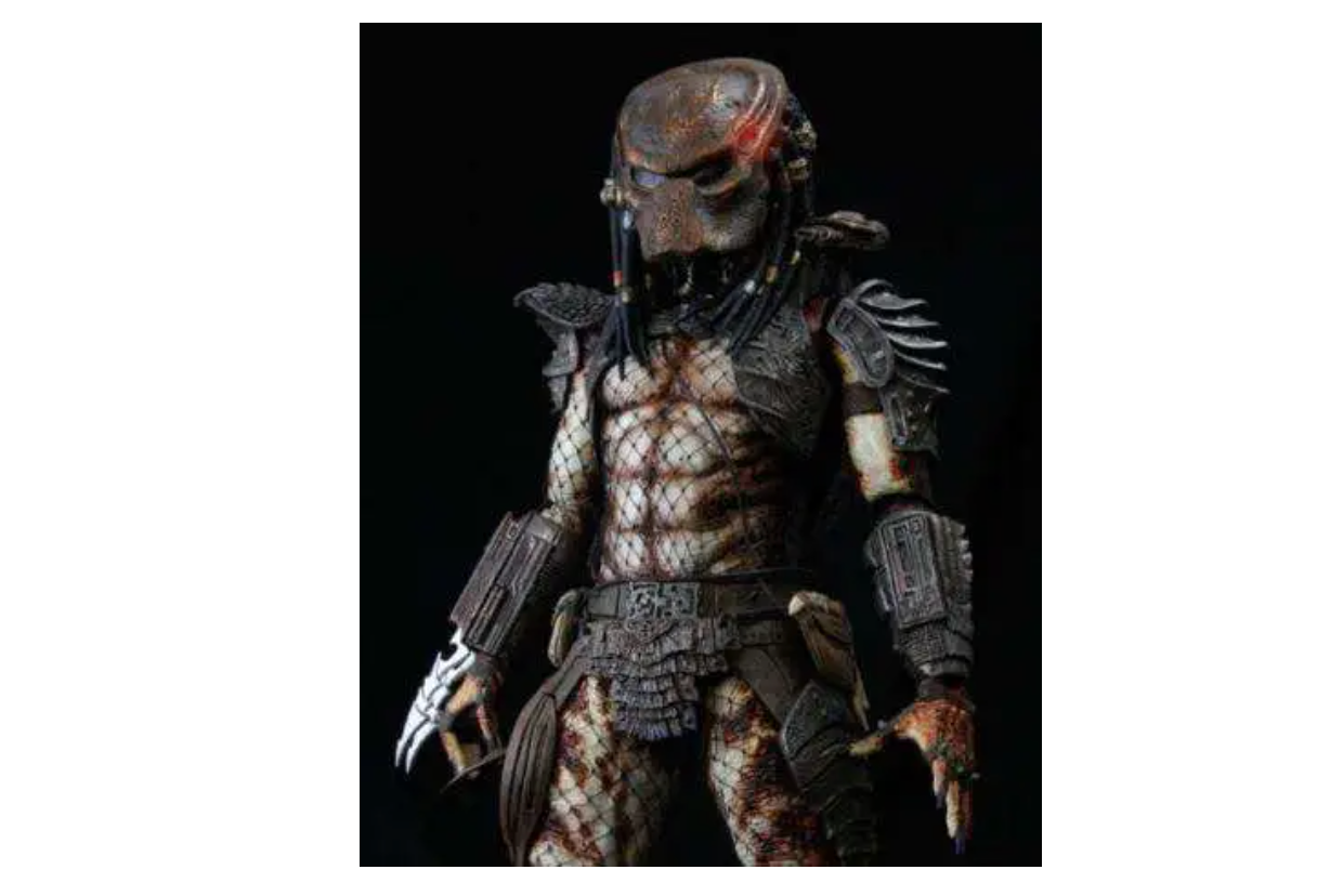NECA Quarter Scale City Hunter Predator Action Figure [with LED Lights