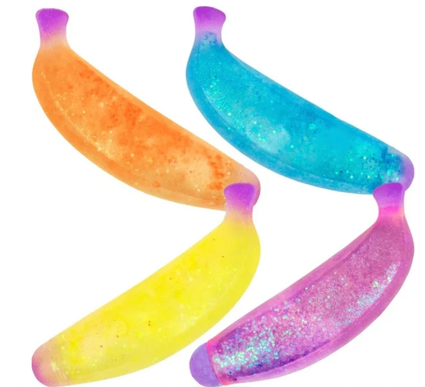 Sugar Squish Banana Fidget Toy (one random)
