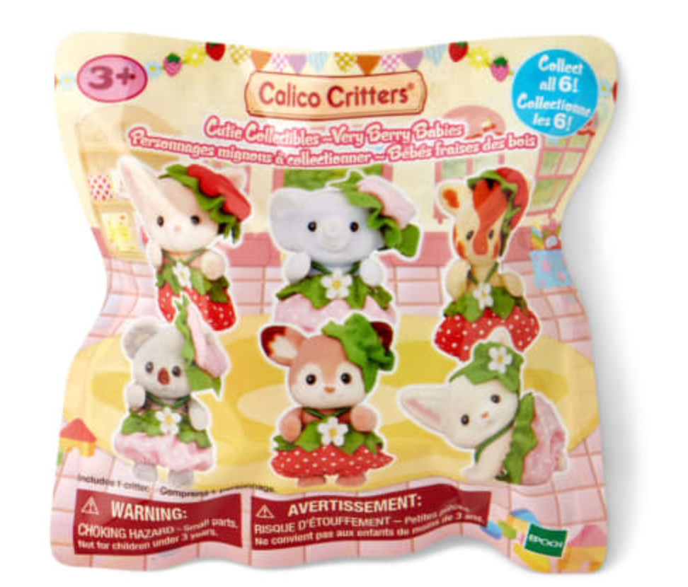 Calico Critters Fruit Babies Blind Bag Mini Figure (one random)