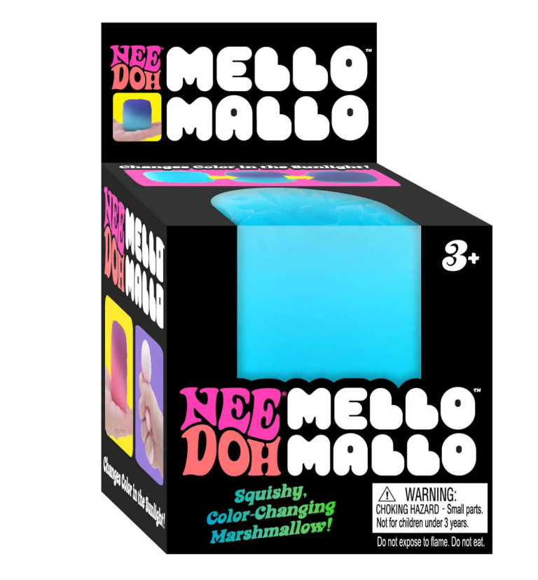 NeeDoh Mello Mallo - Squishy Color Changing Marshmallow  (1 Random)