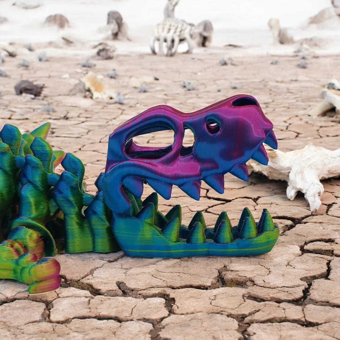 Fantasy Pets Skeletal T-Rex - Large (color may vary)