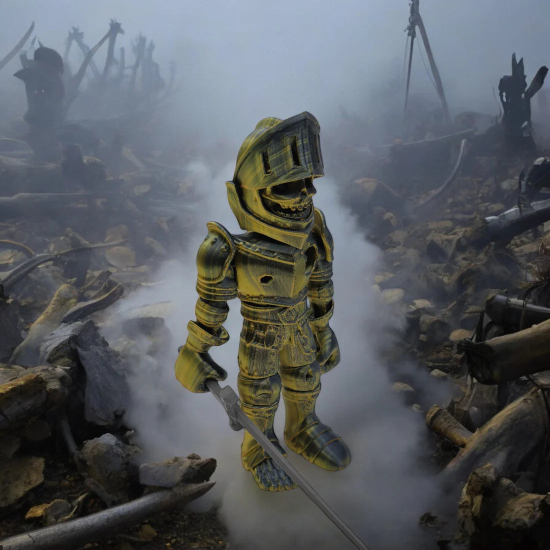 Fantasy Pets Skeloknight (color may vary)