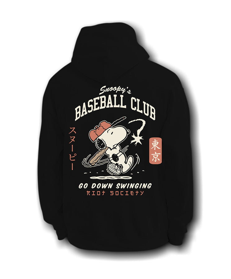 Riot Society Snoopy Baseball Club Hoodie