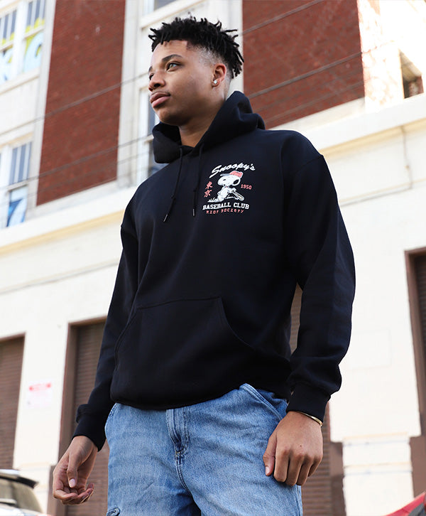 Riot Society Snoopy Baseball Club Hoodie
