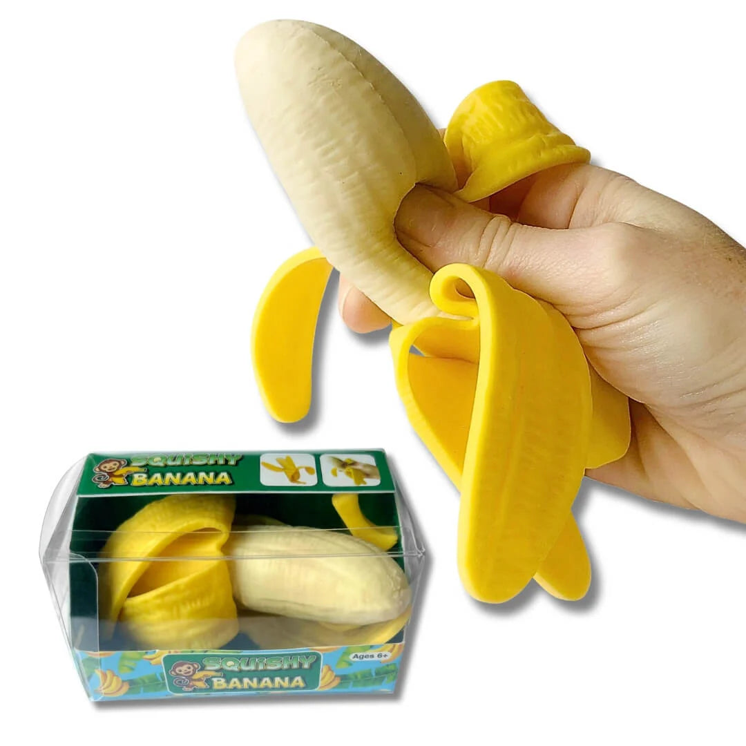 Squishy Banana Sensory Toy