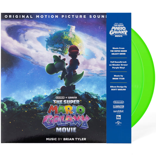 Soundtrack - Super Mario Galaxy Movie Luma Green FYE Exclusive Vinyl