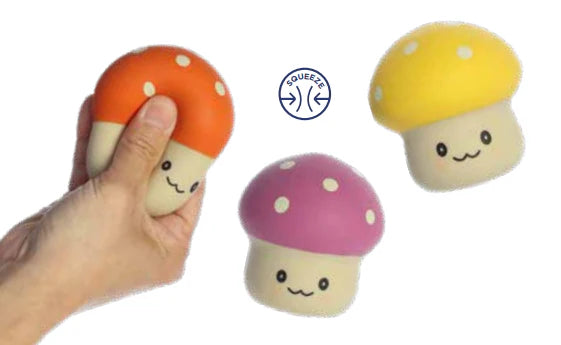 Squeezey Mushroom Sensory Fidget Toy
