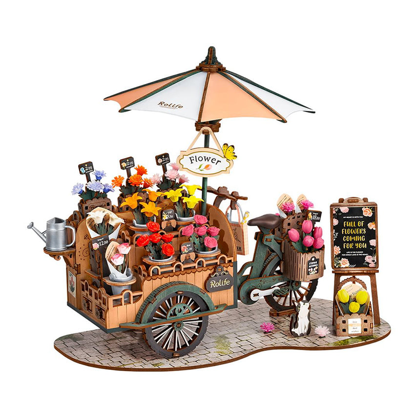 Blossom Cart 3D Puzzle Kit