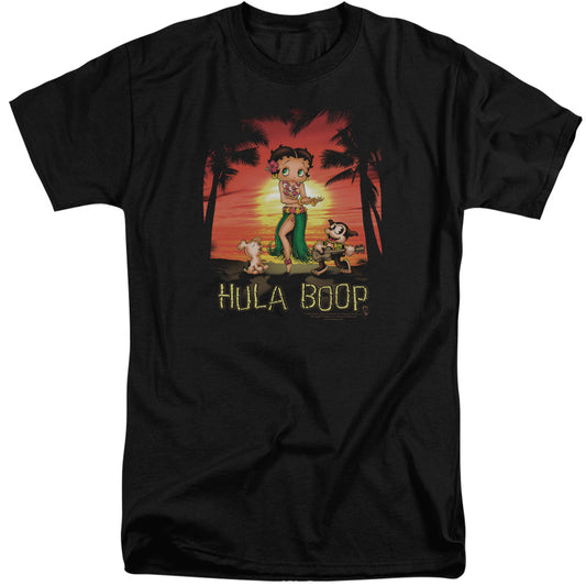 Betty Boop - Hulaboop - Short Sleeve Adult Tall - Black T-shirt