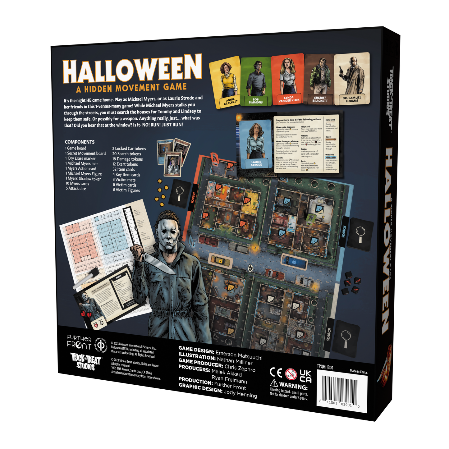 Halloween: A Hidden Movement Board Game