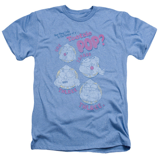 Tootsie Roll - Three - Adult Heather - Light Blue
