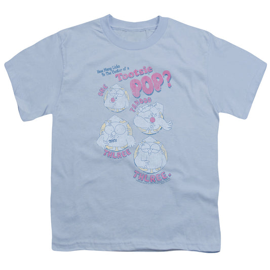 TOOTSIE ROLL THREE - S/S YOUTH 18/1 - LIGHT BLUE T-Shirt