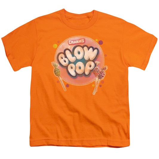 TOOTSIE ROLL BLOW POP BUBBLE - S/S YOUTH 18/1 - ORANGE T-Shirt