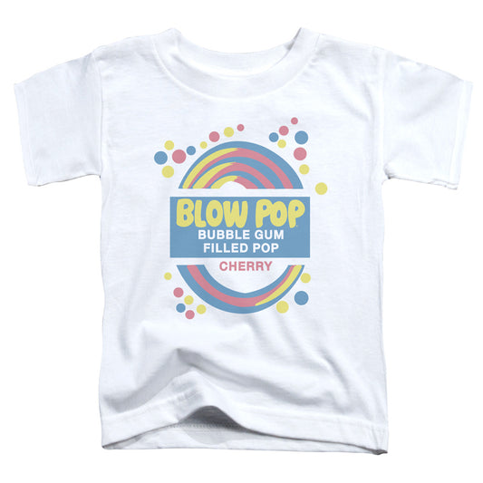 Tootsie Roll - Blow Pop Label - Short Sleeve Toddler Tee - White T-shirt